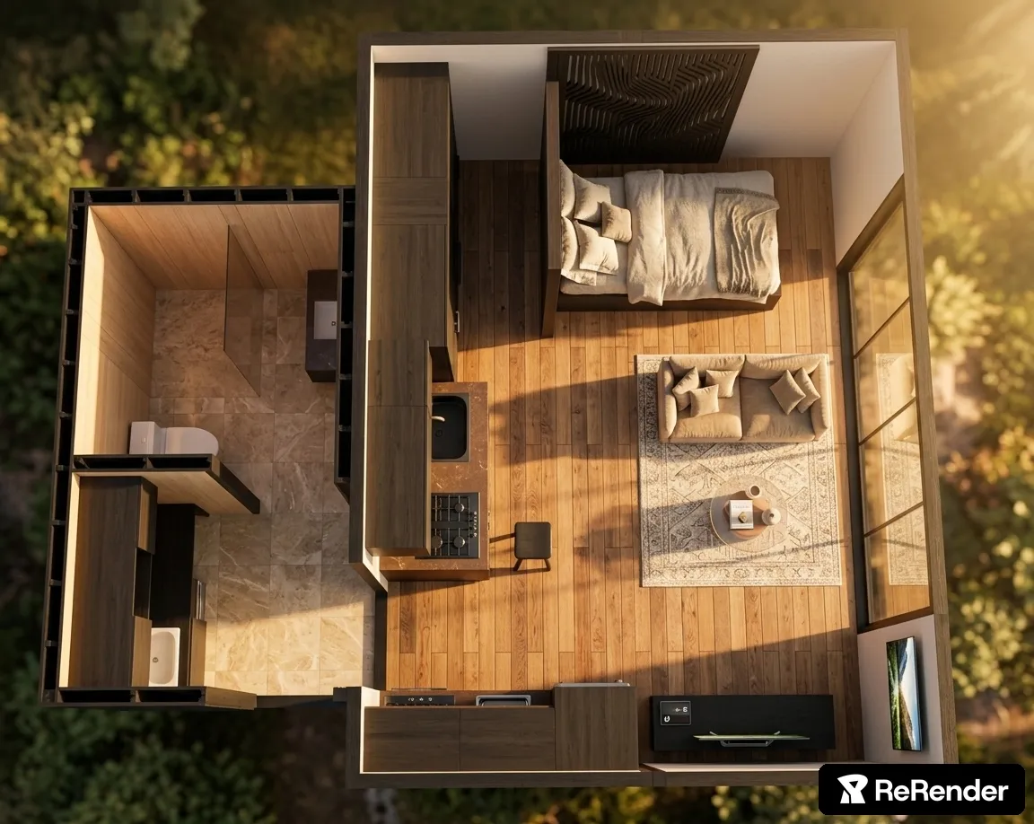 The Finke — interior layout