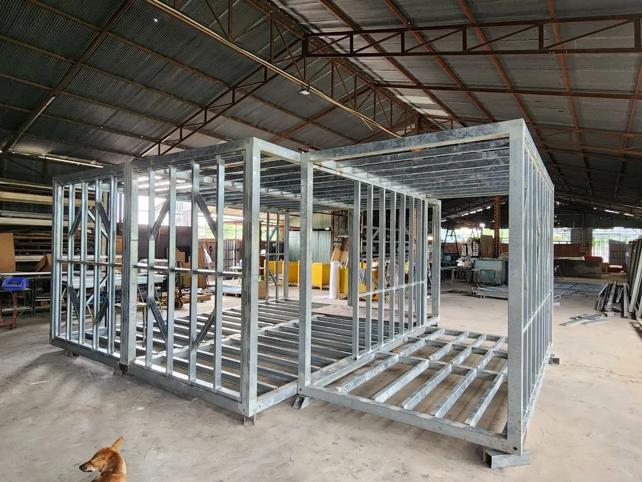 The Finke — steel frame construction