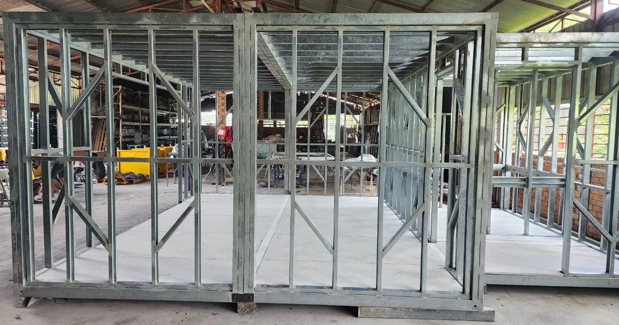 The Finke — steel frame construction